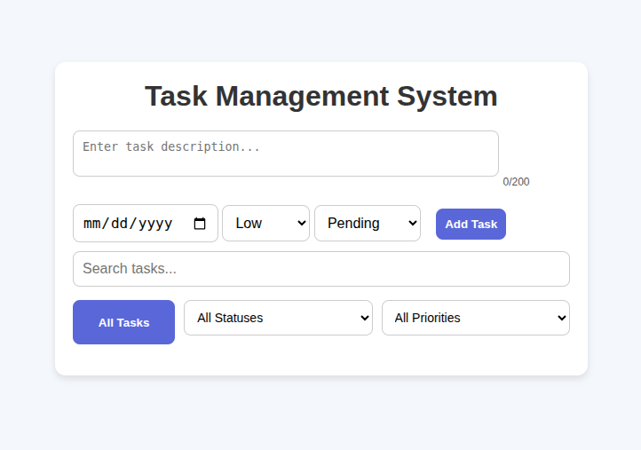 Task Management System